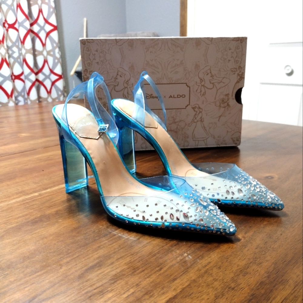 Disney Aldo Cinderella Slippers sz 11